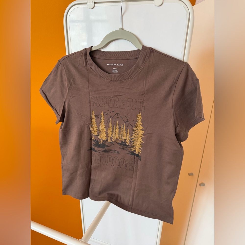 American Eagle Explore The Outdoors graphic Tee